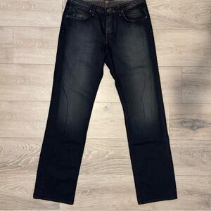 PAIGE Men's Straight Jeans - Midnight Black